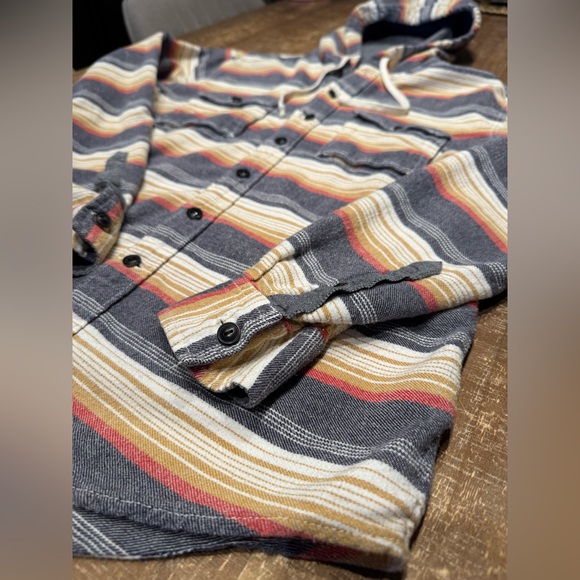 Billabong Baja Flannel Hoodie - Picture 3 of 9